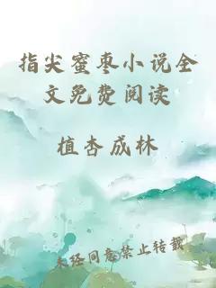 指尖蜜枣小说全文免费阅读
